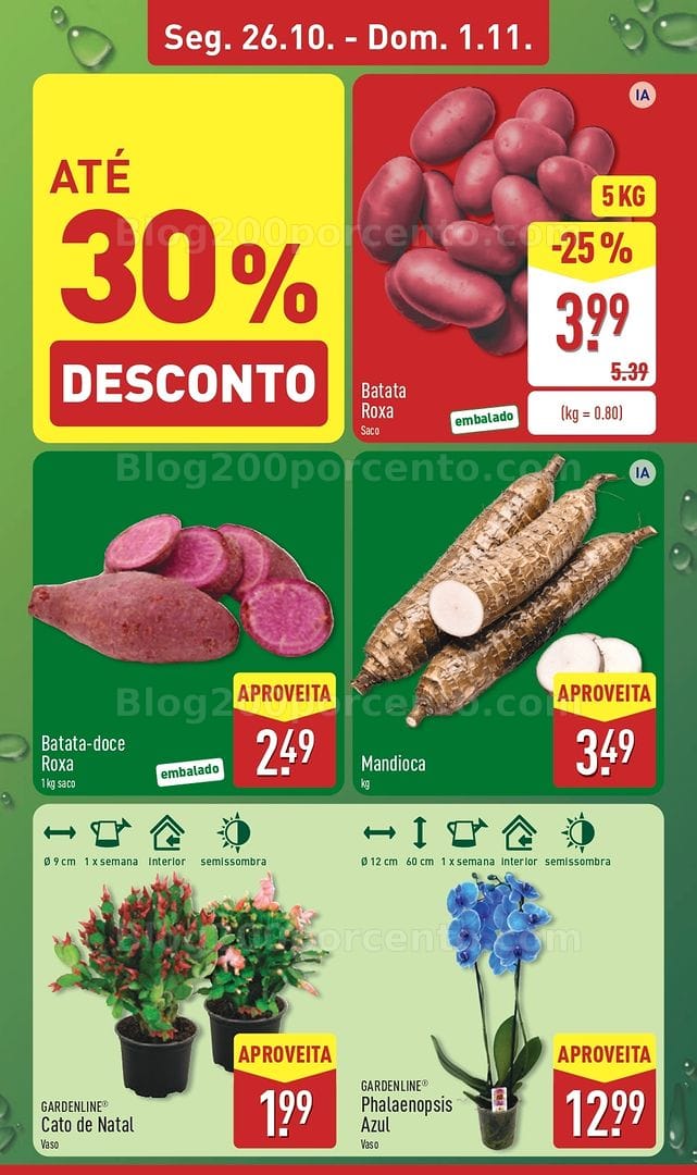Antevisão Folheto ALDI Promoções de 26 outubro a 1 novembro